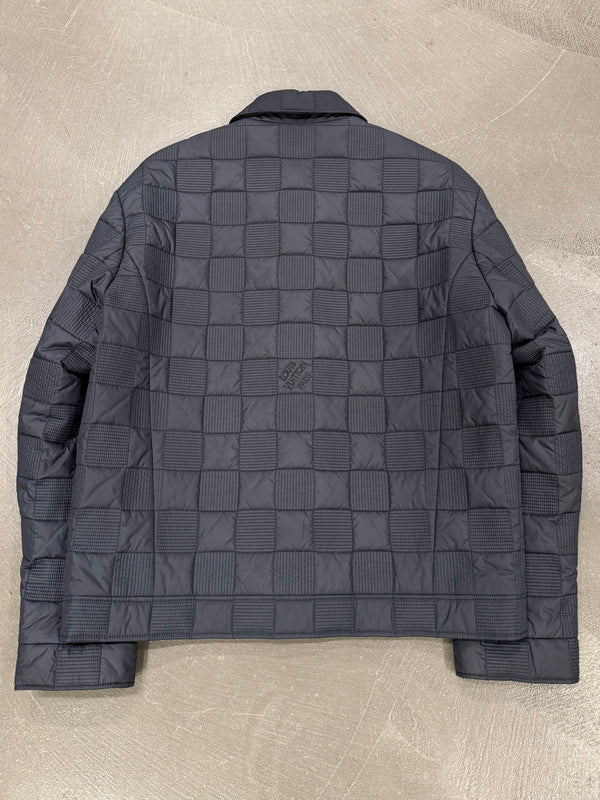 2021 Louis Vuitton quilted damier padded jacket