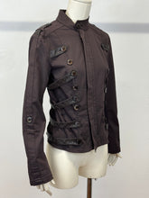 Load image into Gallery viewer, 1990s Dirk Bikkembergs bondage leather straps jacket
