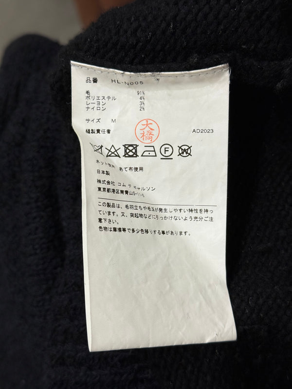 2000s Comme des Garçons panelled sweater