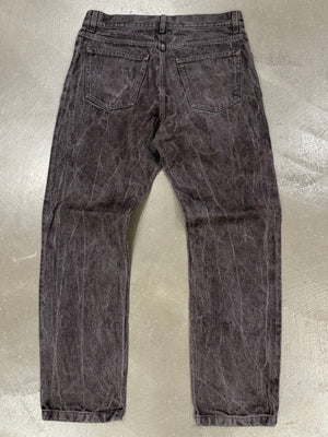 Helmut Lang classic brown washed denim