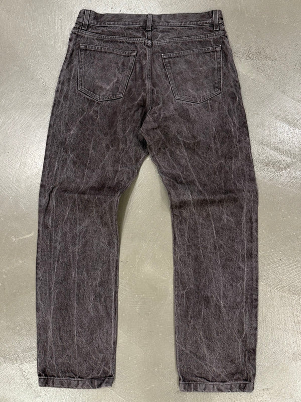 Helmut Lang classic brown washed denim