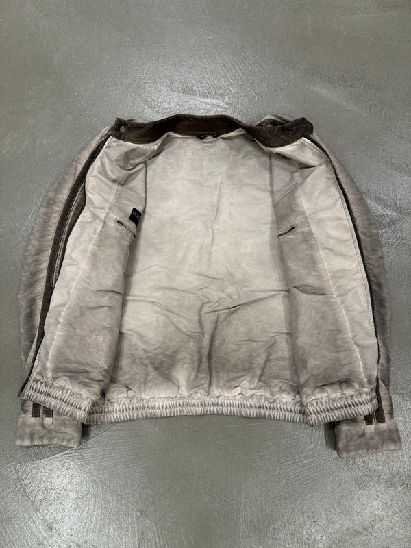 2000s Dolce & Gabbana object dyed bomber jacket
