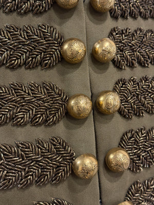 S/S 2015 Gucci by Frida Giannini runway Napoleon military jacket