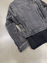 Load image into Gallery viewer, A/W 2002 Yohji Yamamoto runway deconstructed denim jacket - NEW
