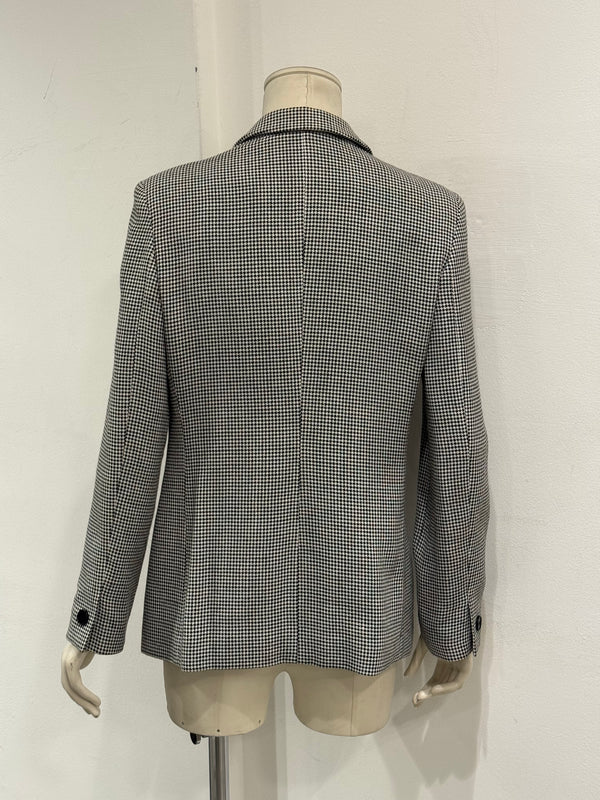 2001 Emporio Armani micro check tailored blazer