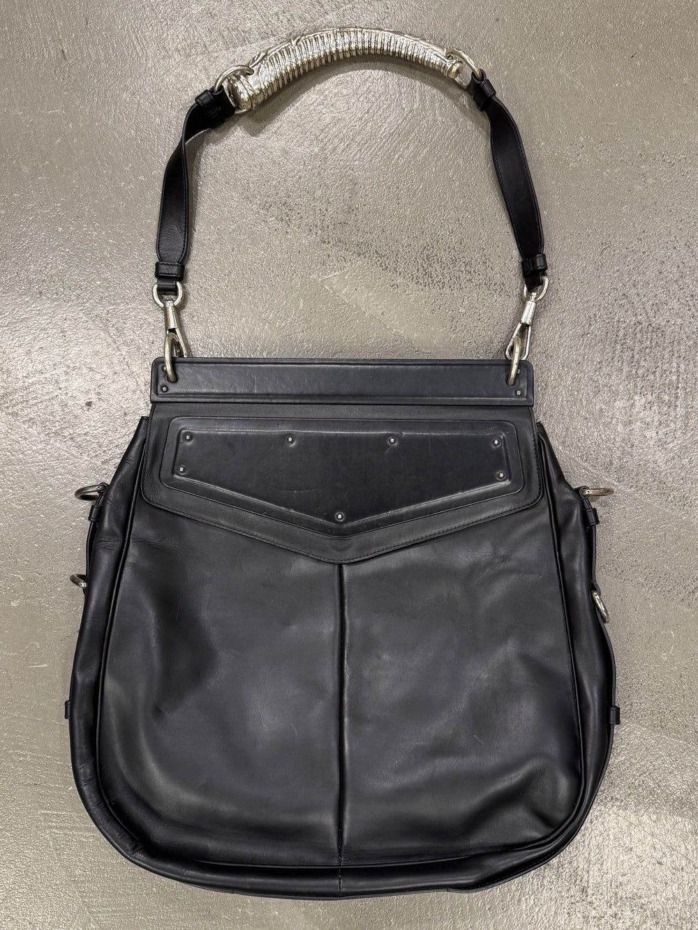 A/W2002 Yves Saint Laurent by Tom Ford Mombasa metal bag