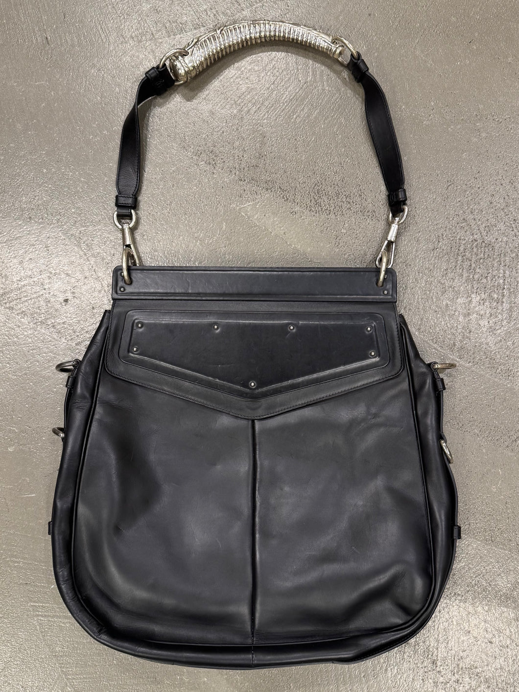 A/W2002 YVES Saint Laurent by Tom Ford Mombasa metal bag
