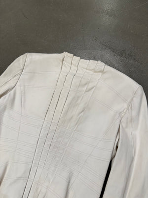 S/S 2004 Gucci by Tom Ford paneled leather jacket