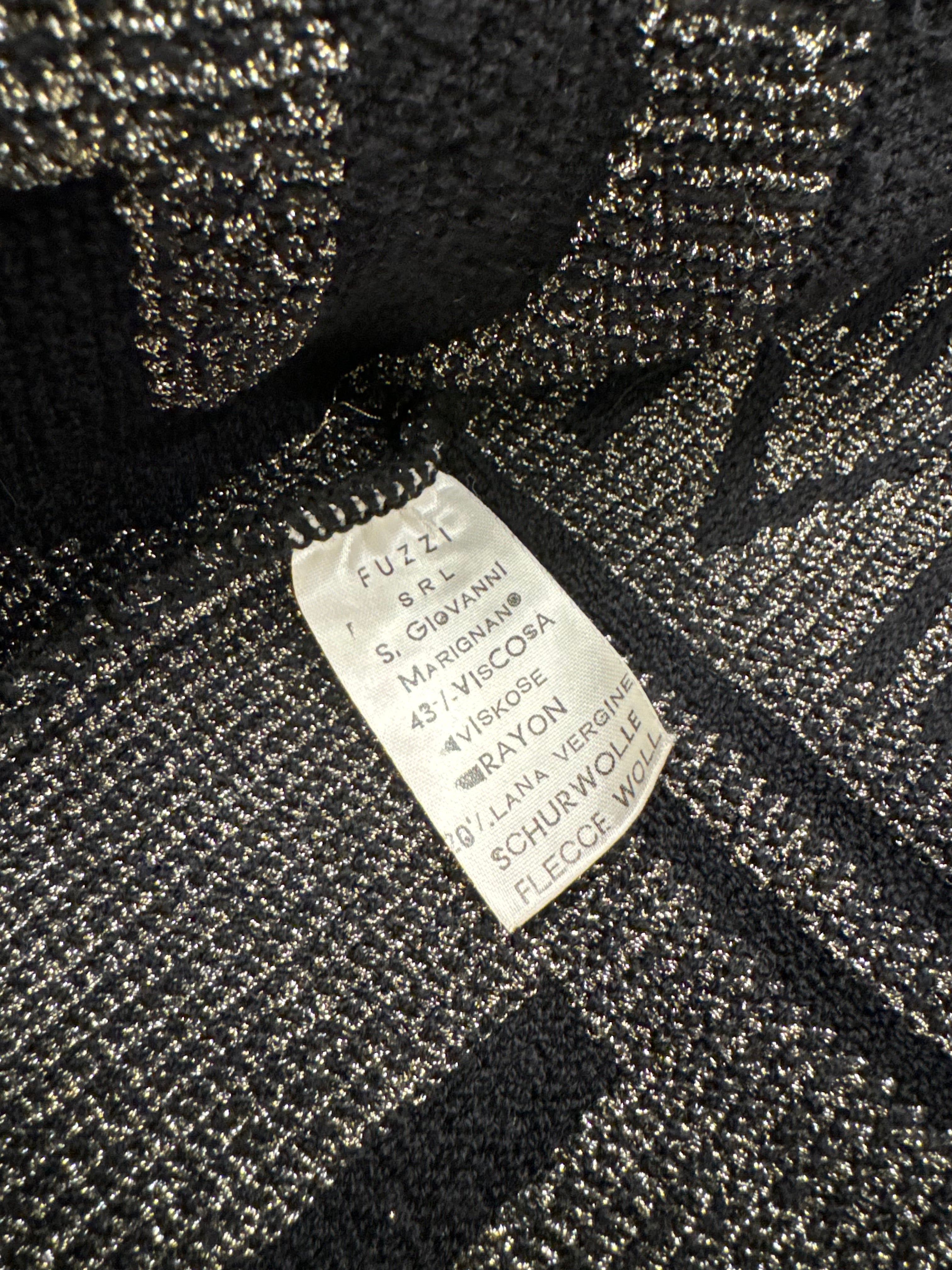 美品 限定 Jean Paul Gaultier モヘアタッチ アンゴラニット A/W 1985/1986 Jean Paul Gaultier 'Russian Contructivist' cardigan knit