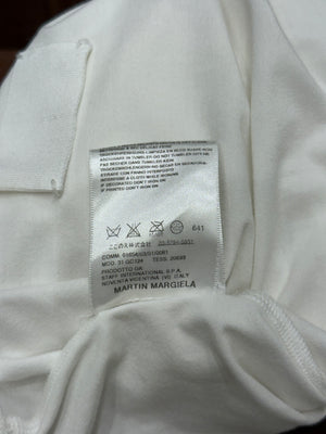 S/S2003 Maison Margiela ruched cotton top