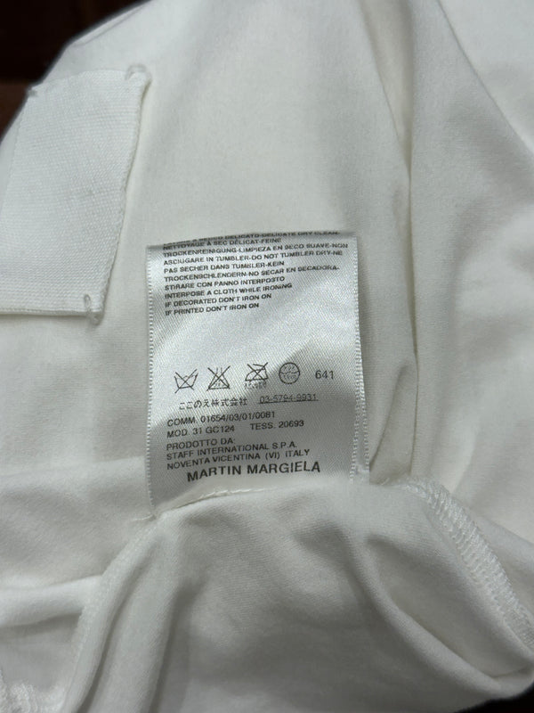 S/S2003 Maison Margiela ruched cotton top