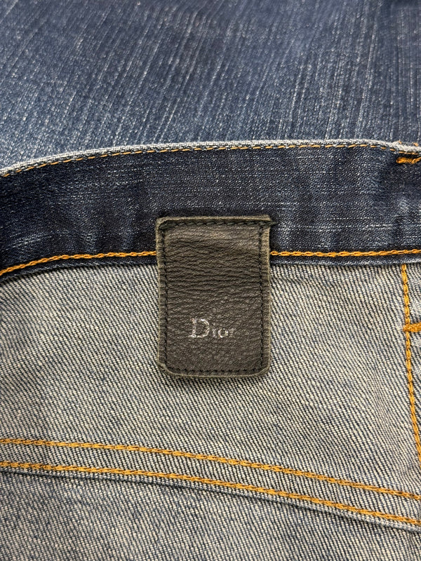2000s Dior faded jeans