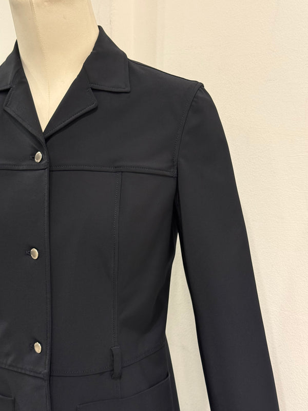 1990s Prada nylon long coat