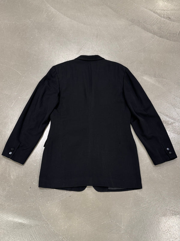 2000s Yohji Yamamoto zipper technical blazer jacket