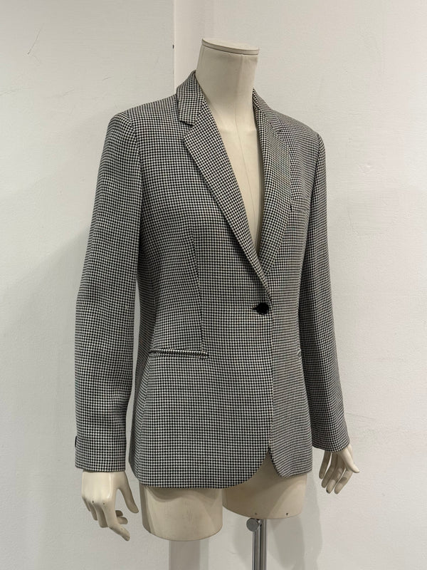 2001 Emporio Armani micro check tailored blazer