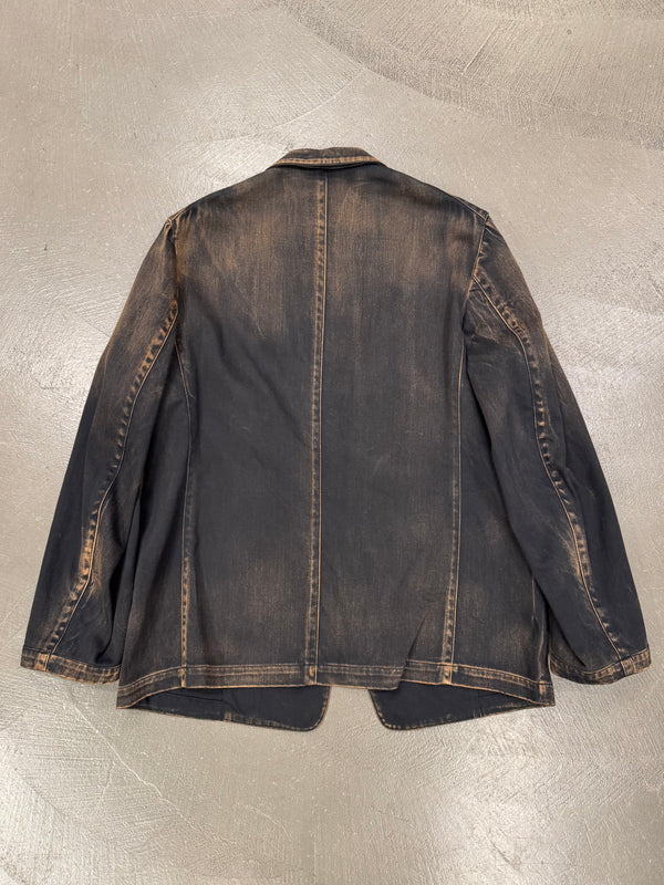 2002 Yohji Yamamoto faded cotton jacket