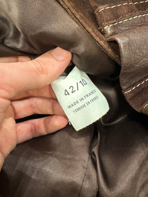1990s Plein Sud patchwork leather jacket