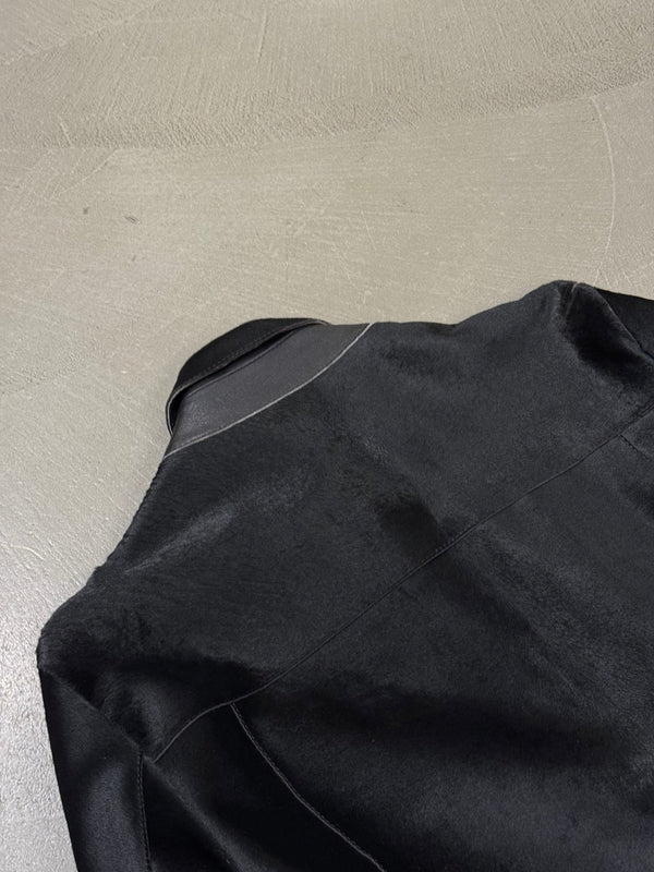 2000s Costume National pony hair jacket