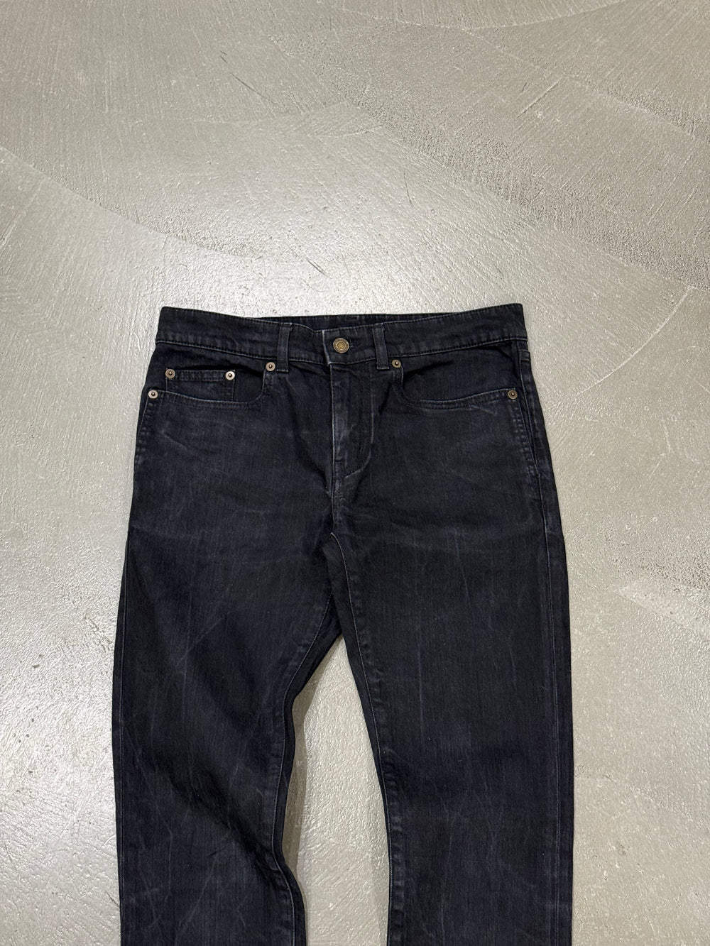 2018 Saint Laurent “D02” black jeans