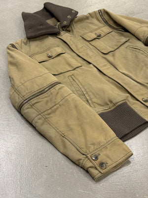 A/W2003 Dolce & Gabbana runway bomber jacket with multi pocket construction