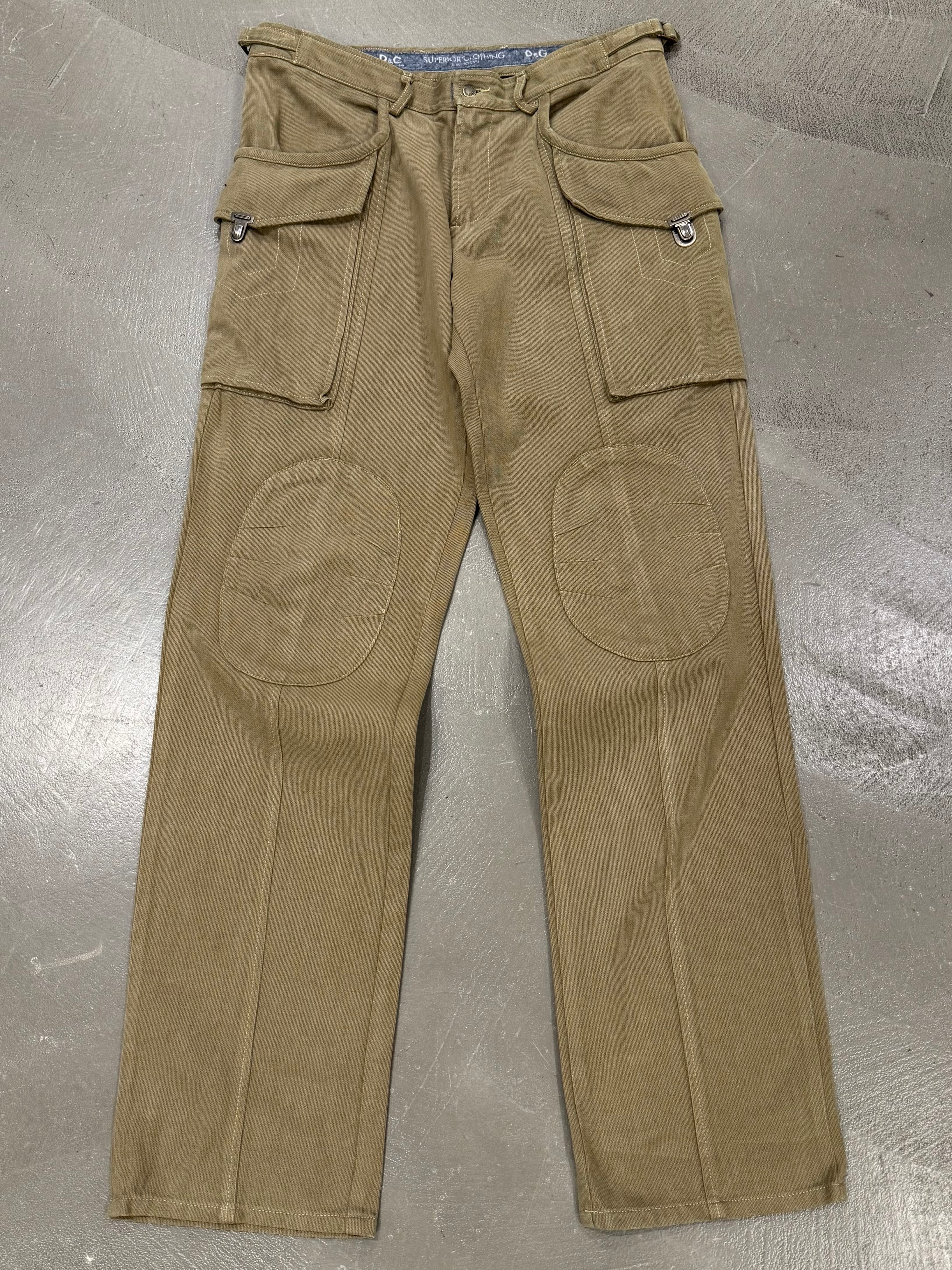 S/S 2003 Dolce & Gabbana military cargo pants
