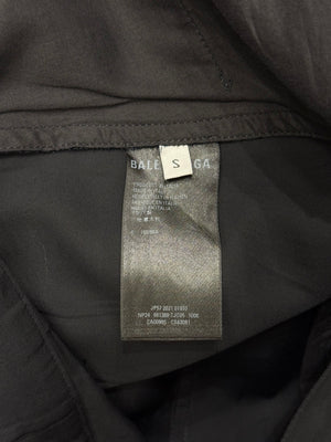 2021 Balenciaga runway oversized multipocket jacket and trousers suit
