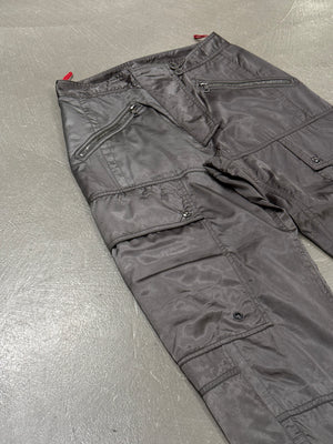 2000s Prada technical nylon cargo pants
