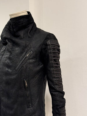 A/W2010 Rick Owens “GLEAM” blistered leather jacket