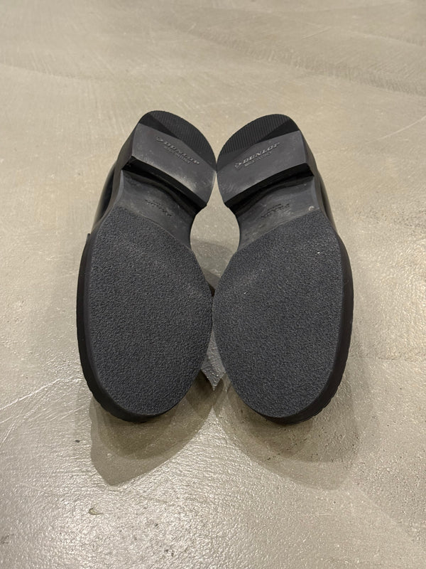 2020s Prada logo leather derby shoes