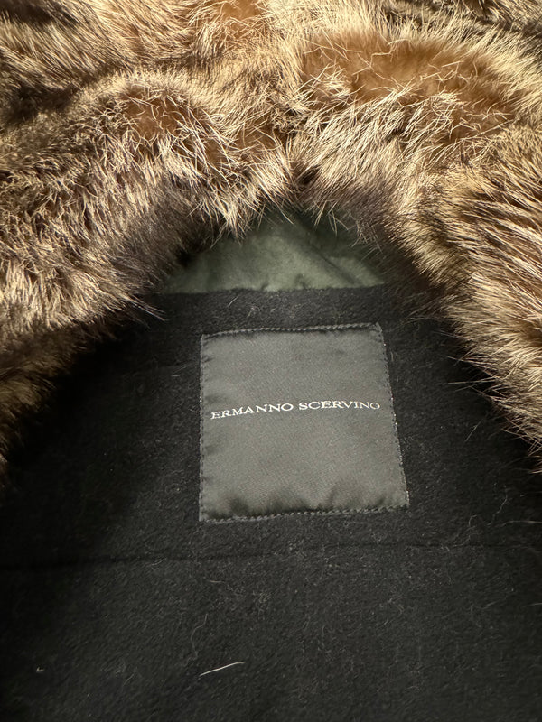 2010s Ermanno Scervino "Kanye" real marmot fur parka