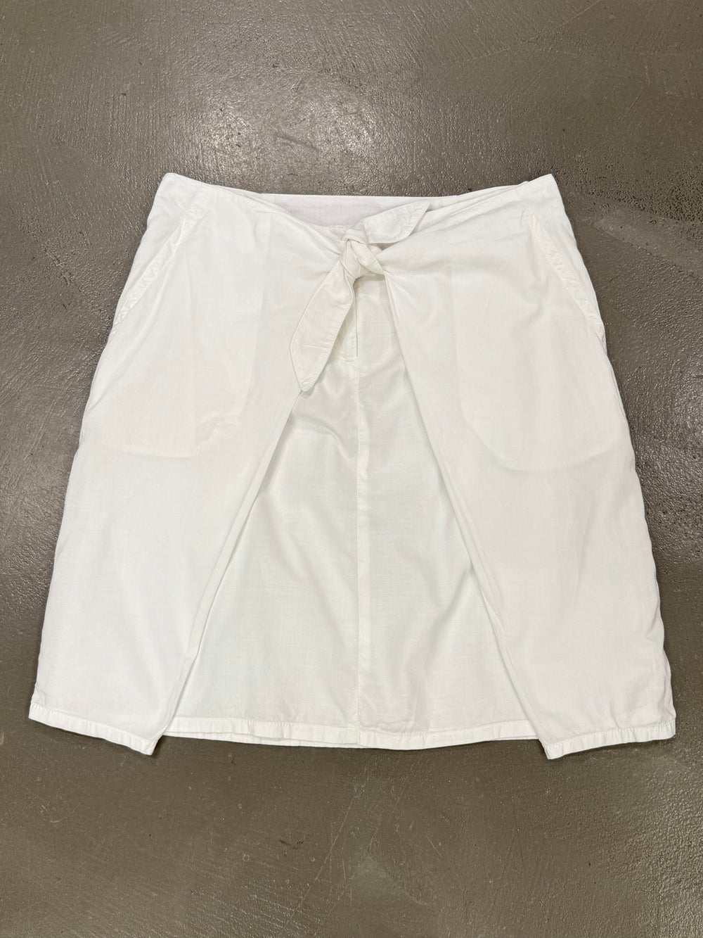2000s Maison Margiela martin era tied-up skirt
