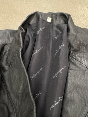 1980s Yves Saint Laurent leather jacket