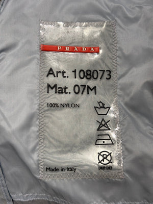 1999 Prada runway short sleeve technical nylon jacket