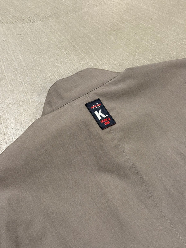 2000s Armani nylon zip-up jacket
