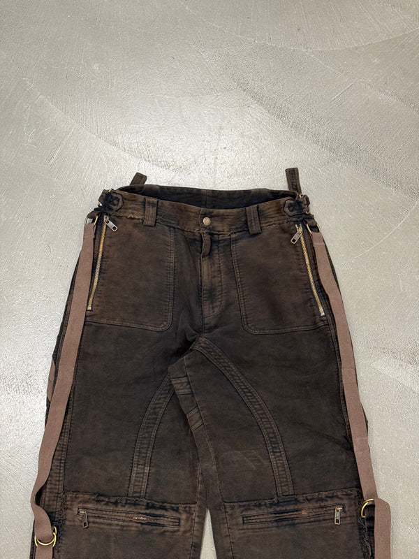 A/W2023 Dolce & Gabbana bondage paracadute cargo pants