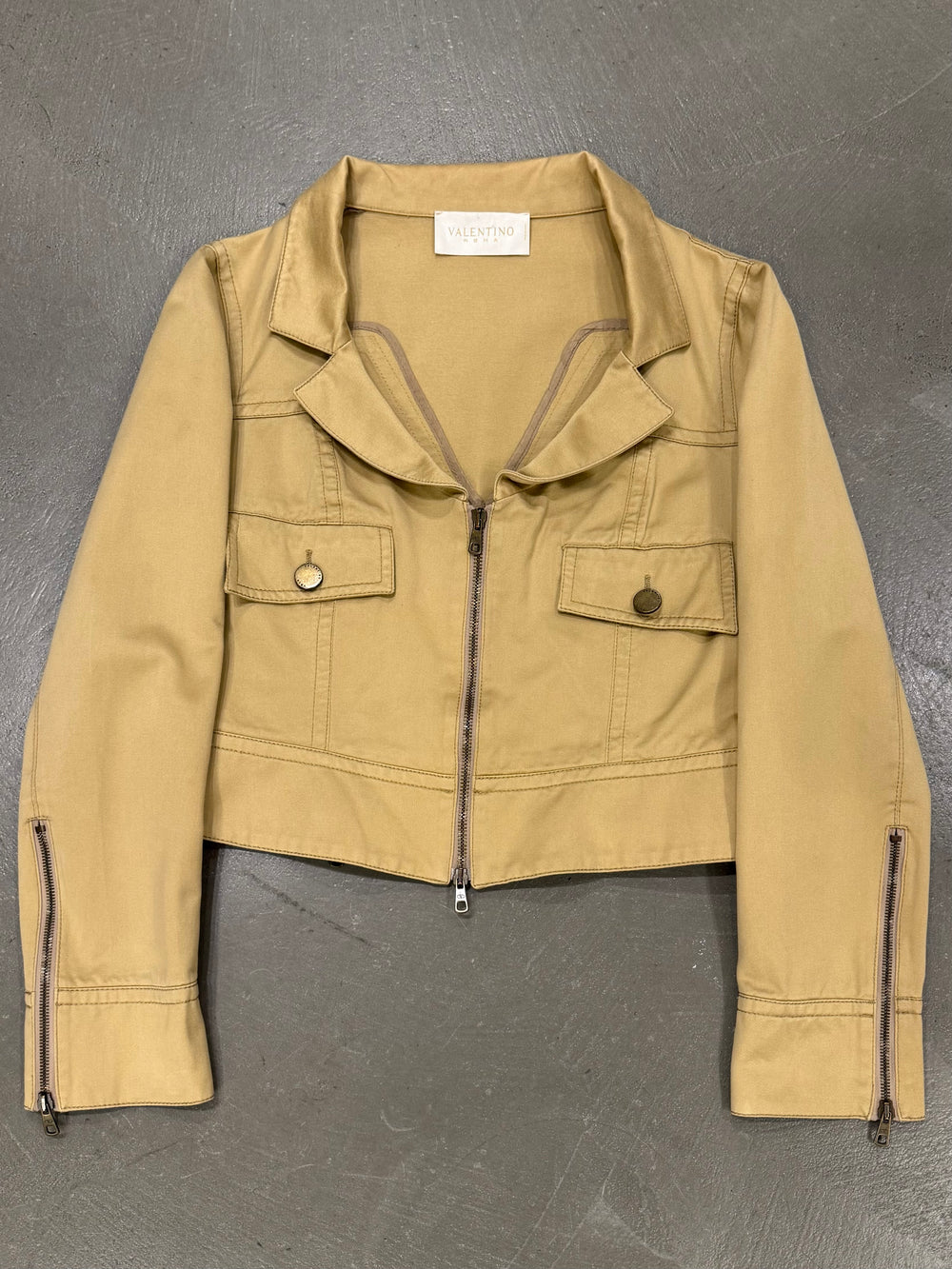 2000s Valentino tailored cropped jacket