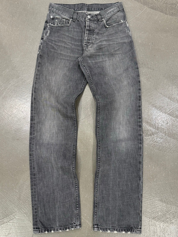 1990s Helmut Lang distressed faded denim