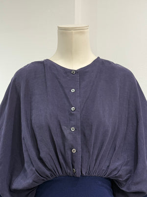 Early 1990s Dolce & Gabbana draped silk top