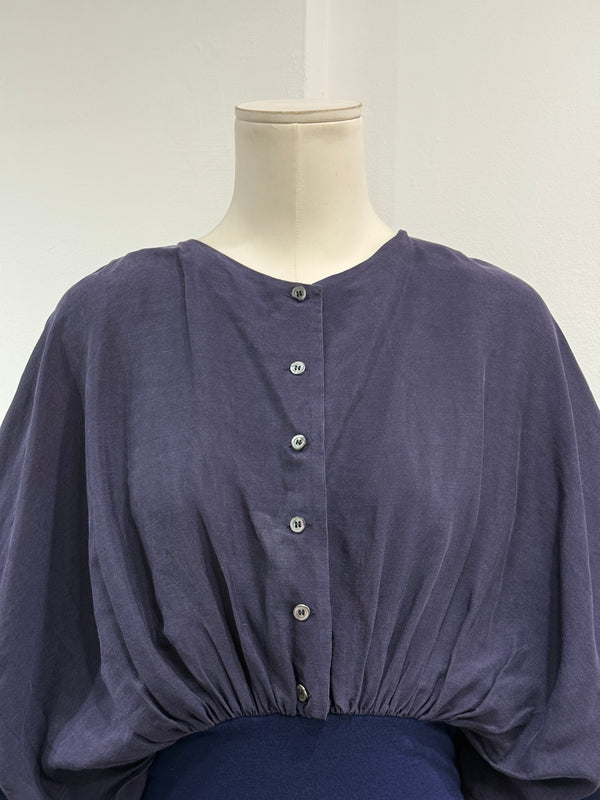 Early 1990s Dolce & Gabbana draped silk top