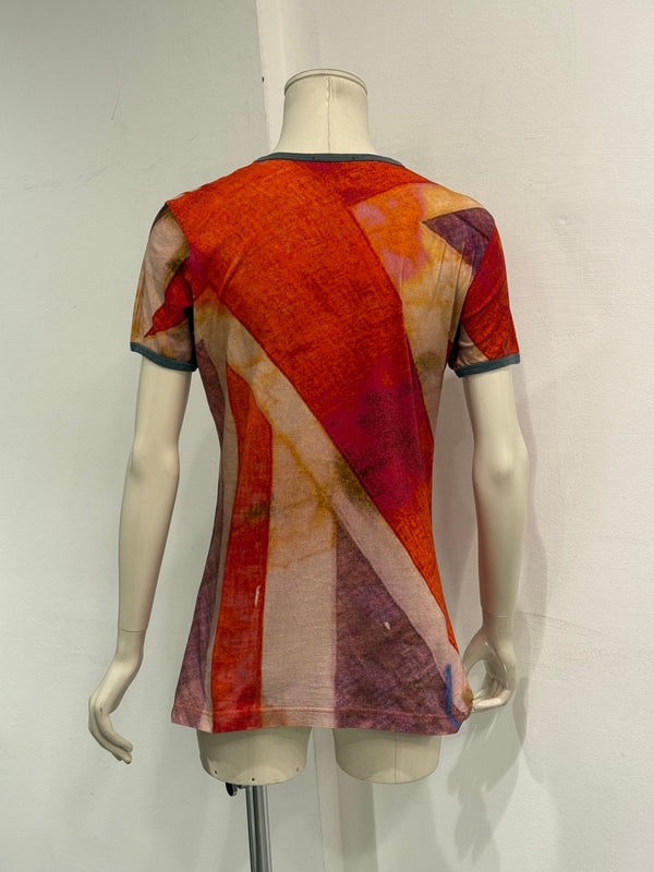 1990s Vivienne Westwood abstract union flag t-shirt