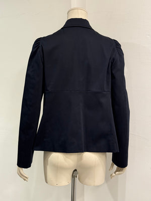 2000s Miu Miu double breasted officer jacket