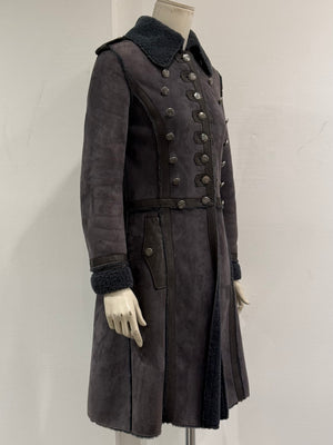 F/W2006 Dolce & Gabbana shearling napoleon coat