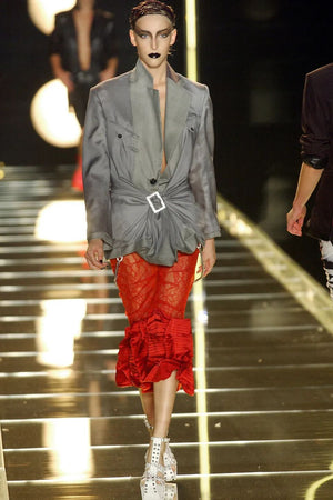 S/S2003 Christian Dior runway ruffled skirt