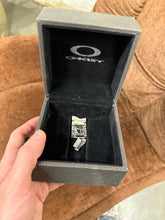 Load image into Gallery viewer, 2003 Oakley blade black and silver watch
