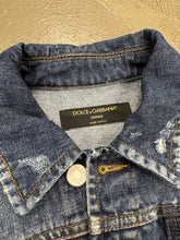 Load image into Gallery viewer, 2010s Dolce &amp; Gabbana patchwork reconstructed denim jacket
