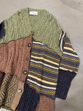 Load image into Gallery viewer, A/W 1996 Dolce &amp; Gabbana patchwork reconstructed sweater
