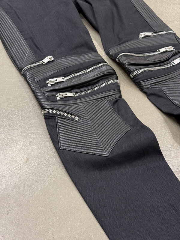 A/W2014 Saint Laurent by Hedi Slimane D04 biker denim