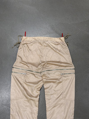 1999 Prada astro biker zipper pants