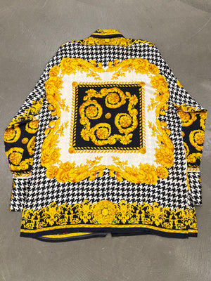 1993 Gianni Versace iconic baroque silk shirt