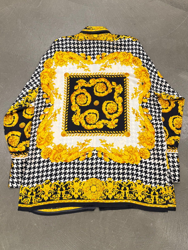 1993 Gianni Versace iconic baroque silk shirt